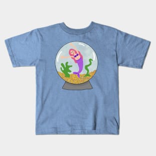 Mermaid Fish Bowl Kids T-Shirt